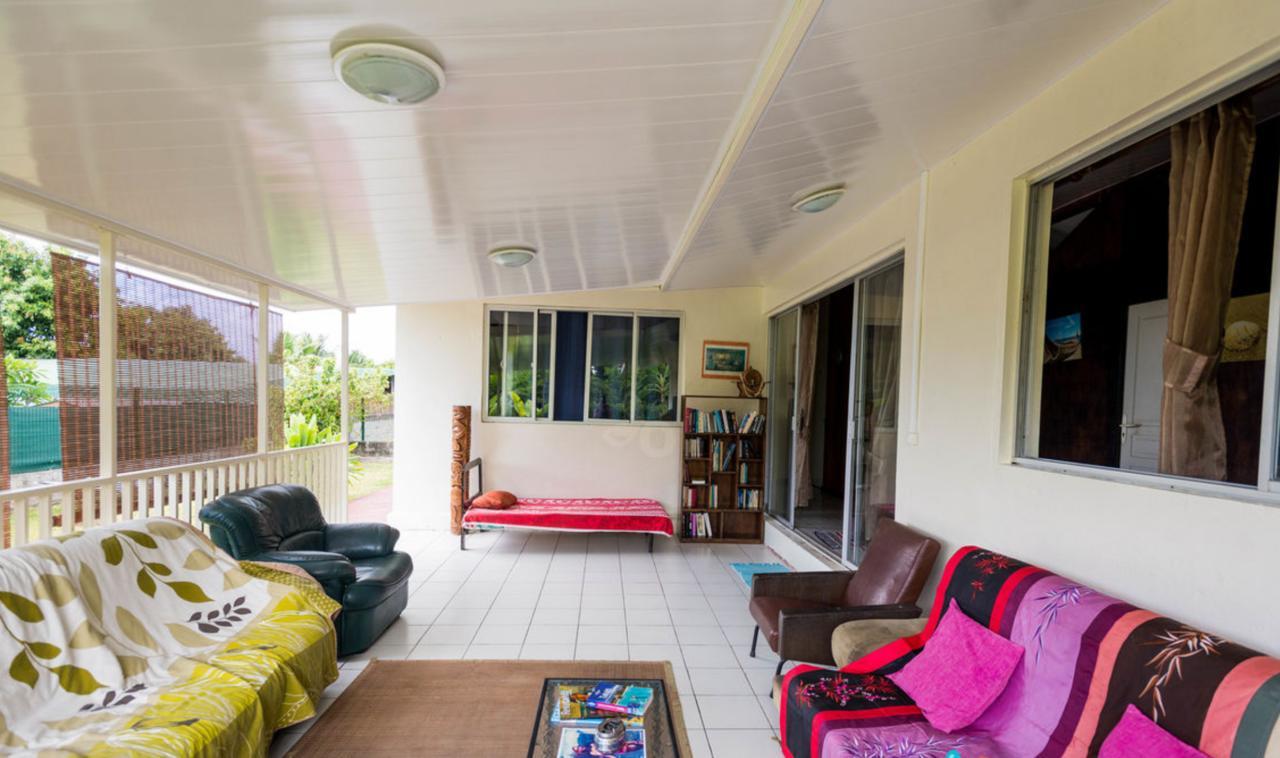 Pension Te Miti - Plage-Beach 200M - Mahana Parc & Vaiava Beach Pk18 - B&B Chambres Ou Dortoir Punaauia Kültér fotó
